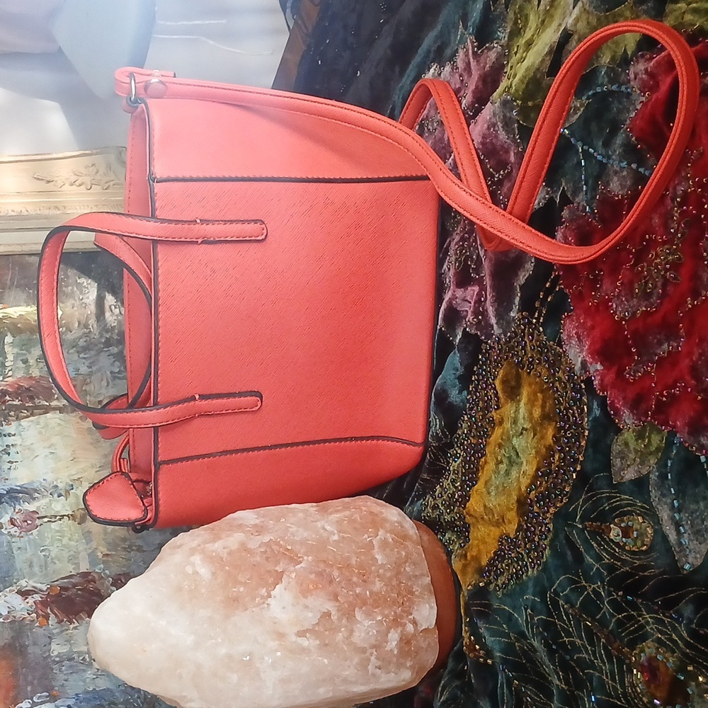 Guess Women's Coral Small Tote Mini Crossbody - Picture 7 of 10